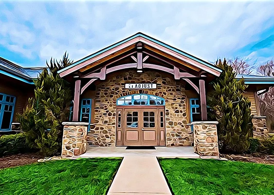 The front exterior of Adjust Chiropractic