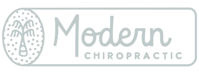 The Modern Chiropractic Health Center website footer logo